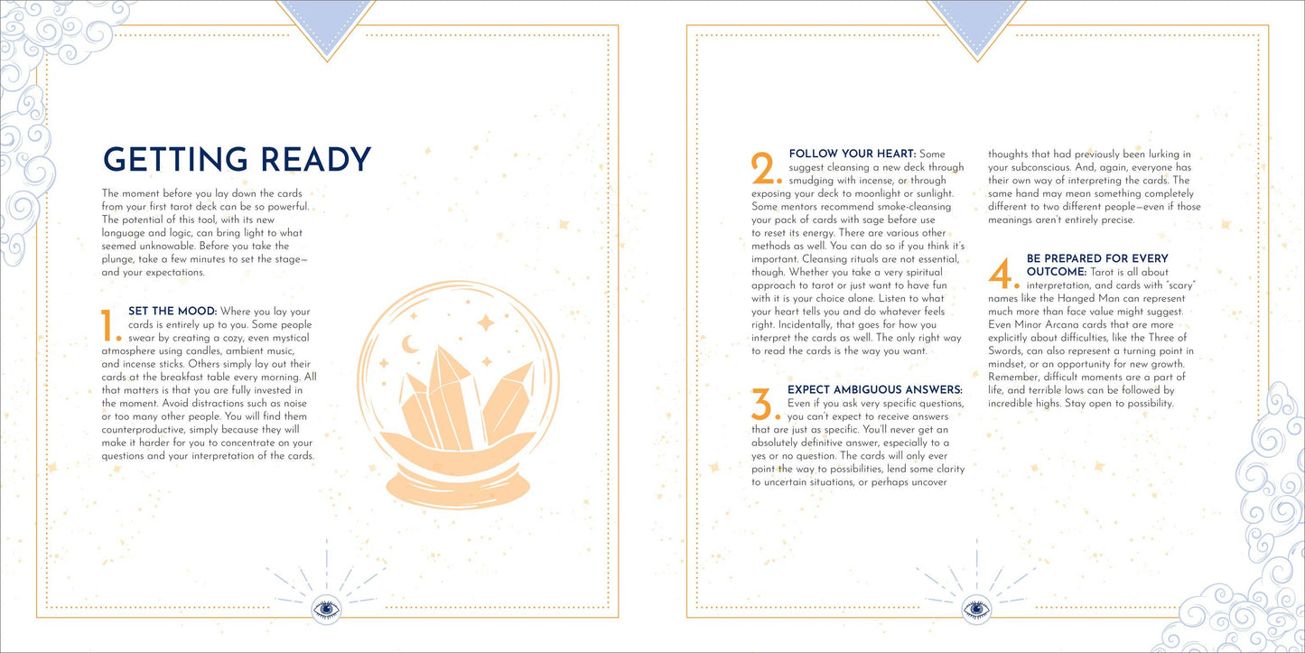 Make Your Own Tarot Deck Coloring Book | 78 Card DIY Tarot Set with Major & Minor Arcana