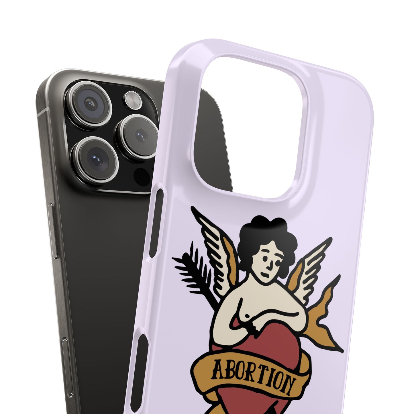 Abortion Vintage Tattoo Art Slim Phone Case - Many iPhone Models Available