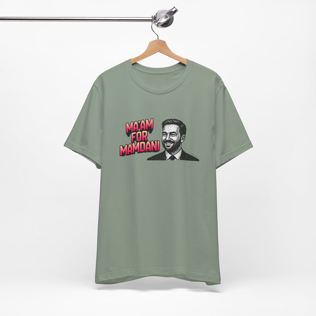 Ma'am for Mamdani NYC Mayor Jersey Short Sleeve Tee [Sizes XS-4XL]