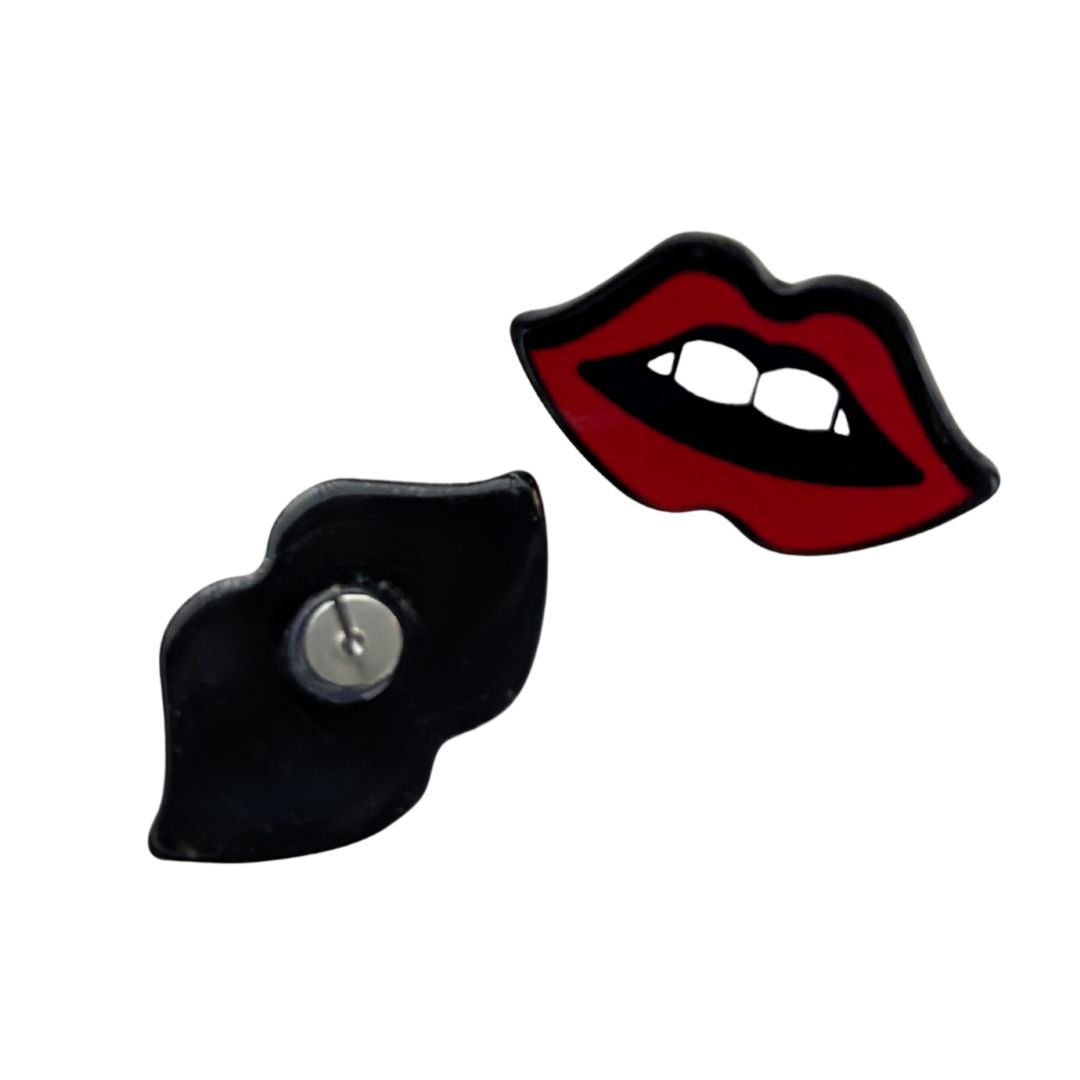 Pop Art High Gloss Statement Stud Earrings | 10 Designs to Choose From