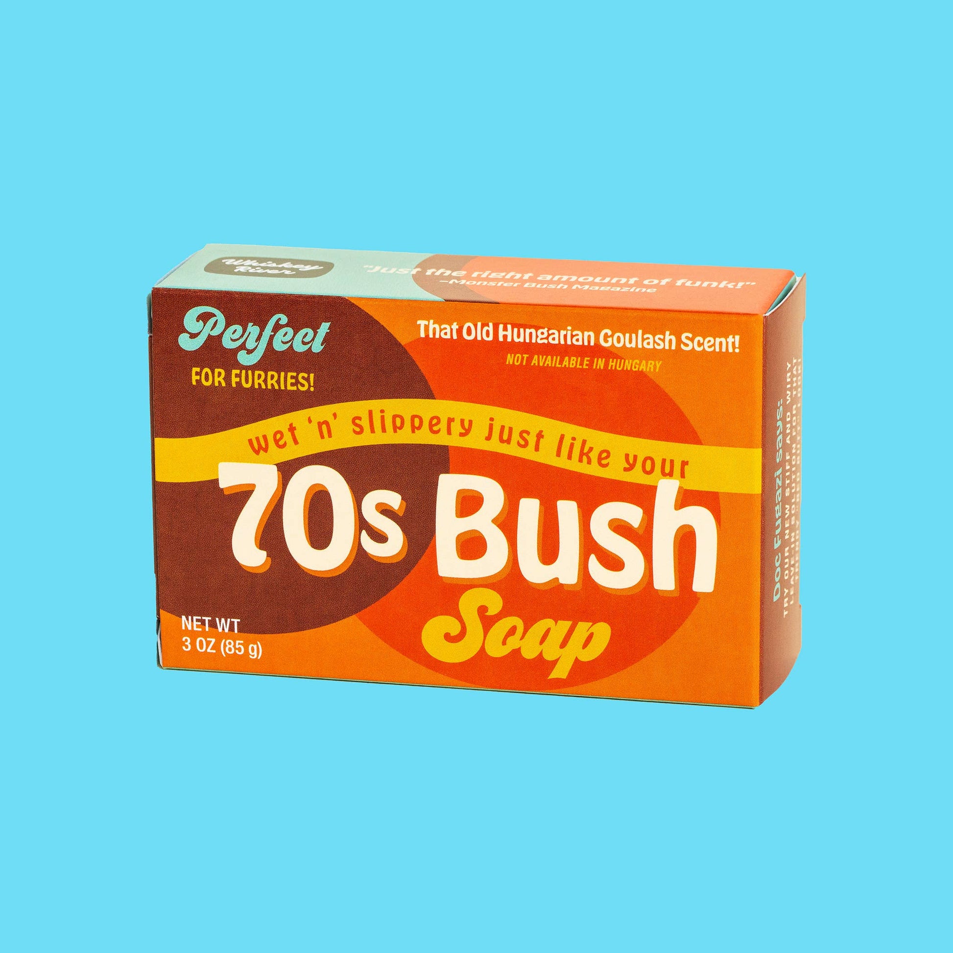 70s Bush Triple Milled Bar Soap | Funny Boxed Soap & Retro Gift