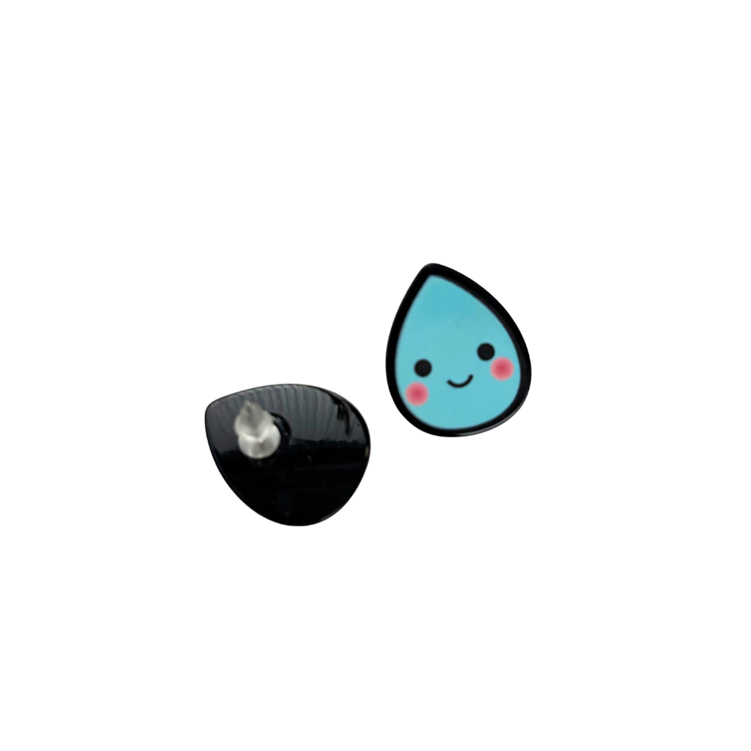 Pop Art High Gloss Statement Stud Earrings | 10 Designs to Choose From