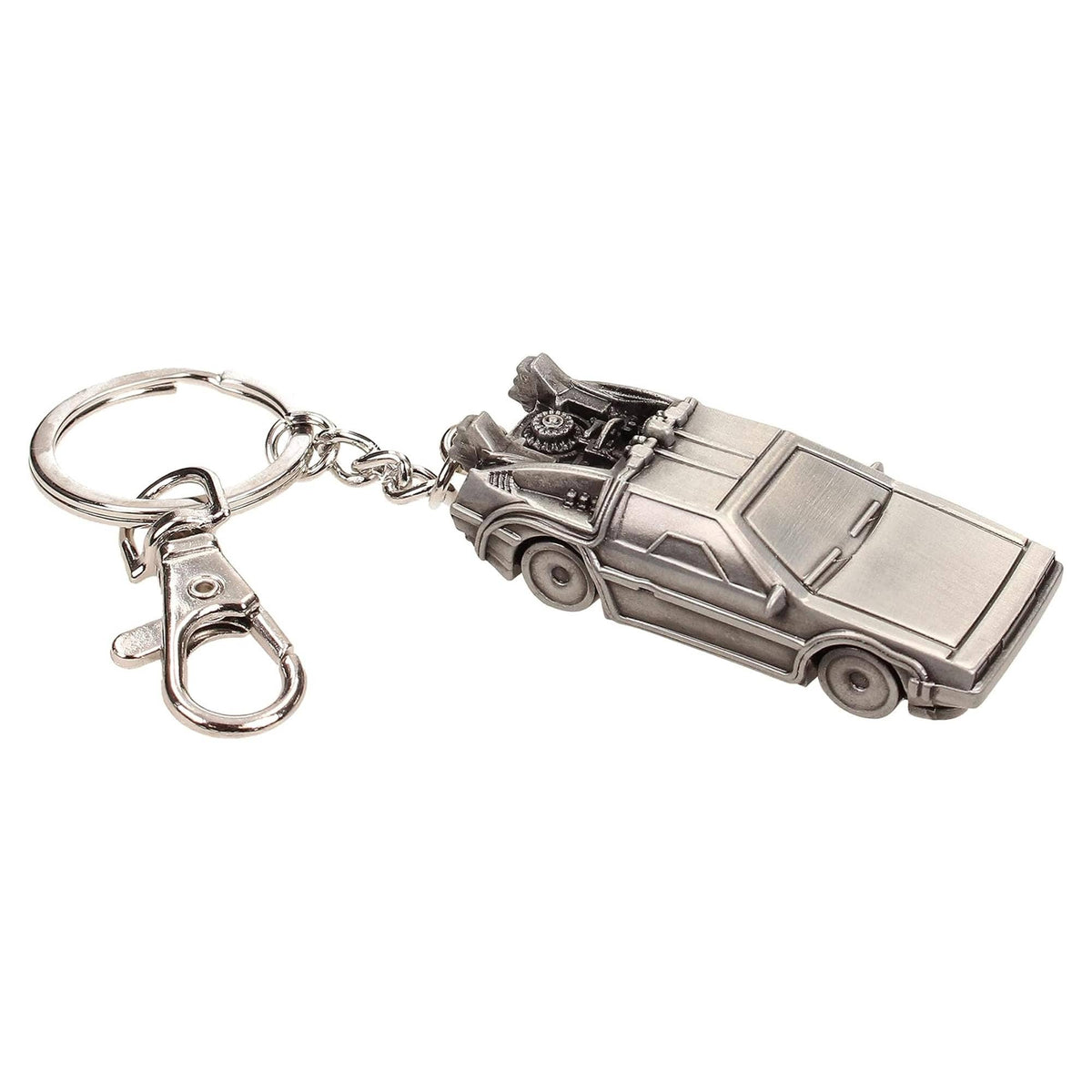 Back to the Future DeLorean 3D Metal Keychain-Toynk Toys-The Bullish Store