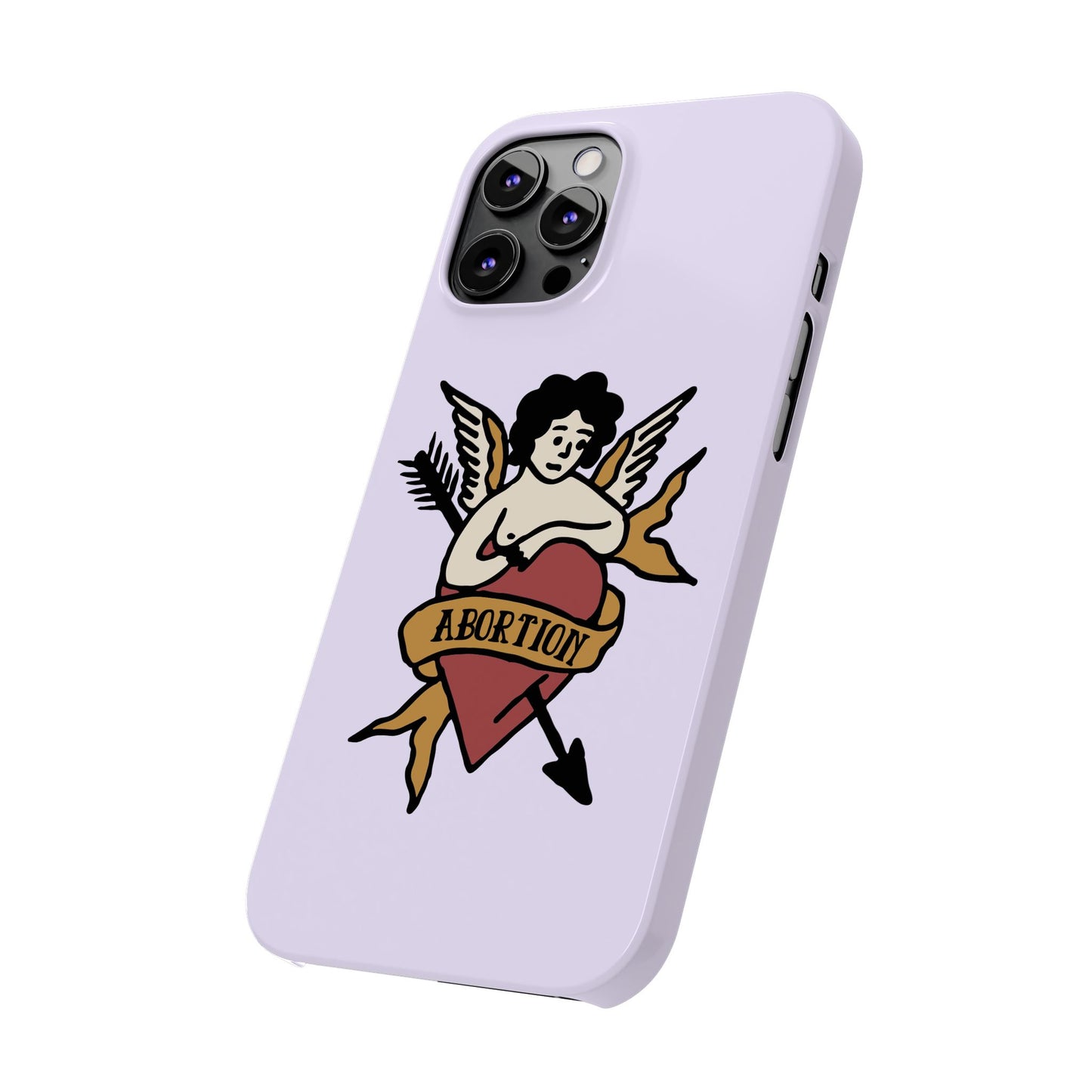 Abortion Vintage Tattoo Art Slim Phone Case - Many iPhone Models Available