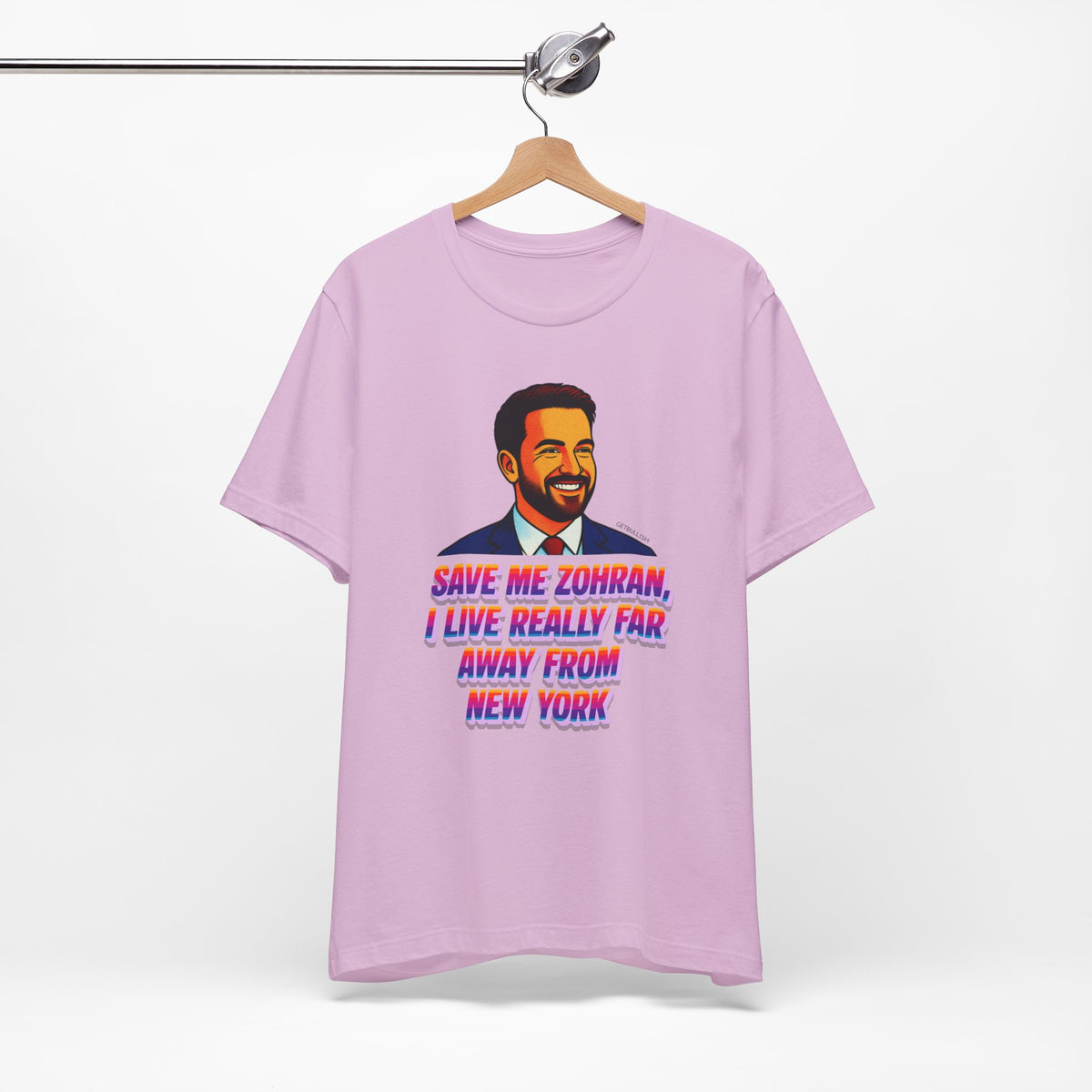Save Me Zohran I Live Really Far Away from New York Mamdani Jersey Short Sleeve Tee [Sizes XS-4XL]
