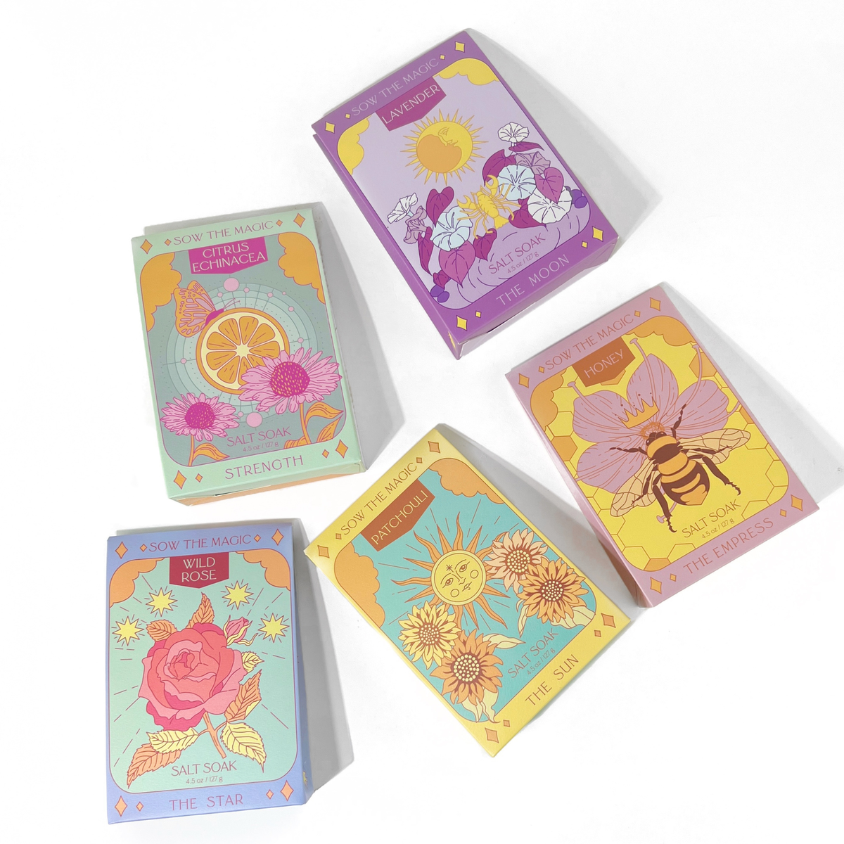 The Star Wild Rose Salt Soak-Sow the Magic-The Bullish Store