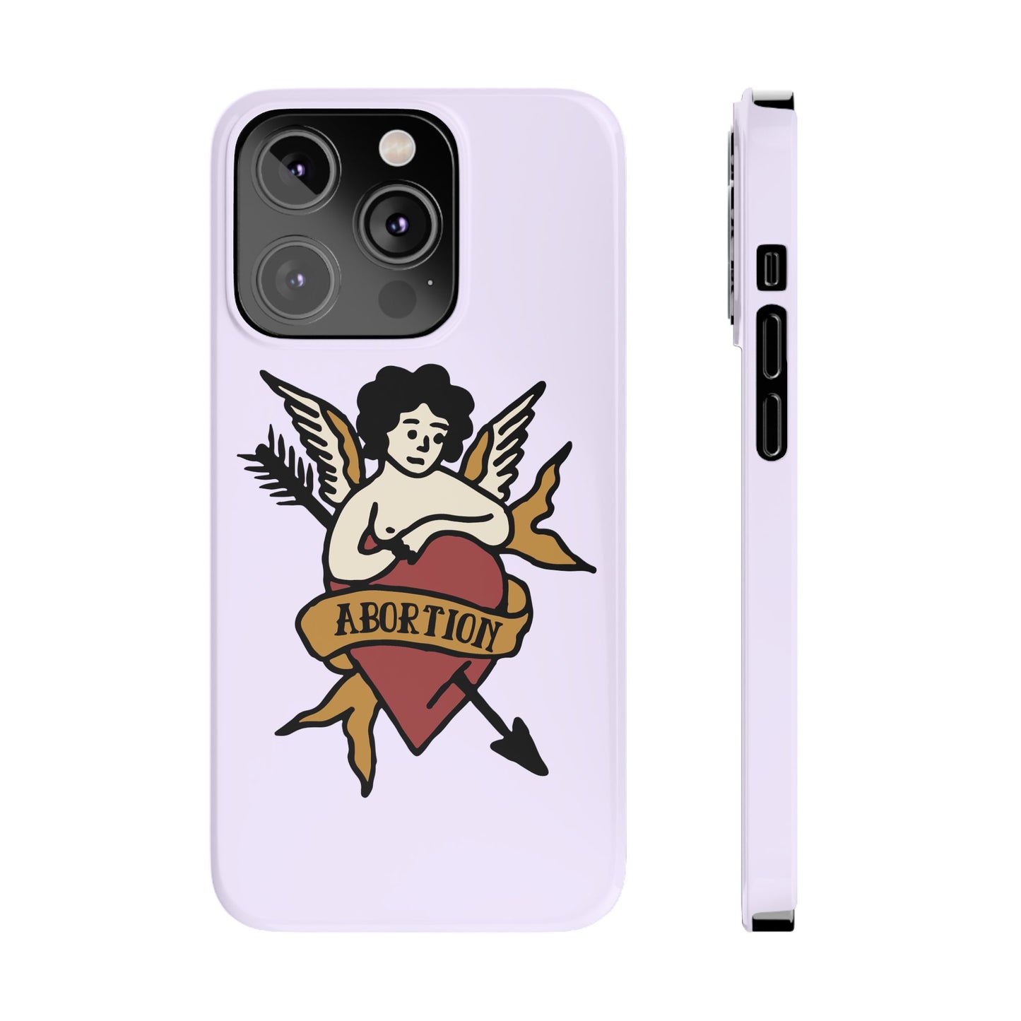 Abortion Vintage Tattoo Art Slim Phone Case - Many iPhone Models Available