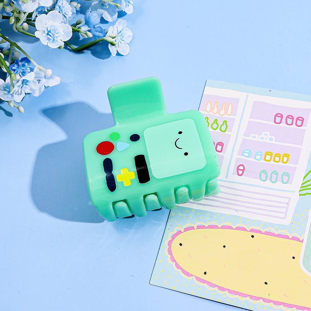 Green Cartoon Character Acrylic Hair Claw