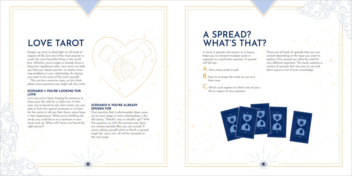 Make Your Own Tarot Deck Coloring Book | 78 Card DIY Tarot Set with Major & Minor Arcana