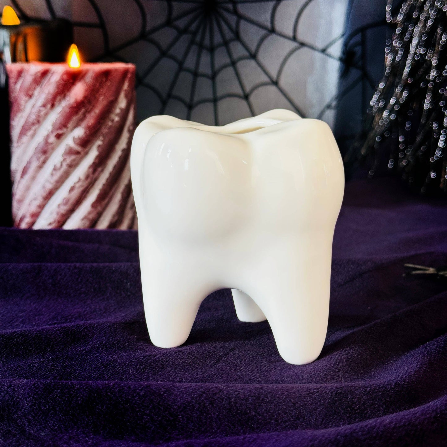 Tooth Ash Tray | Ceramic Novelty Ashtray