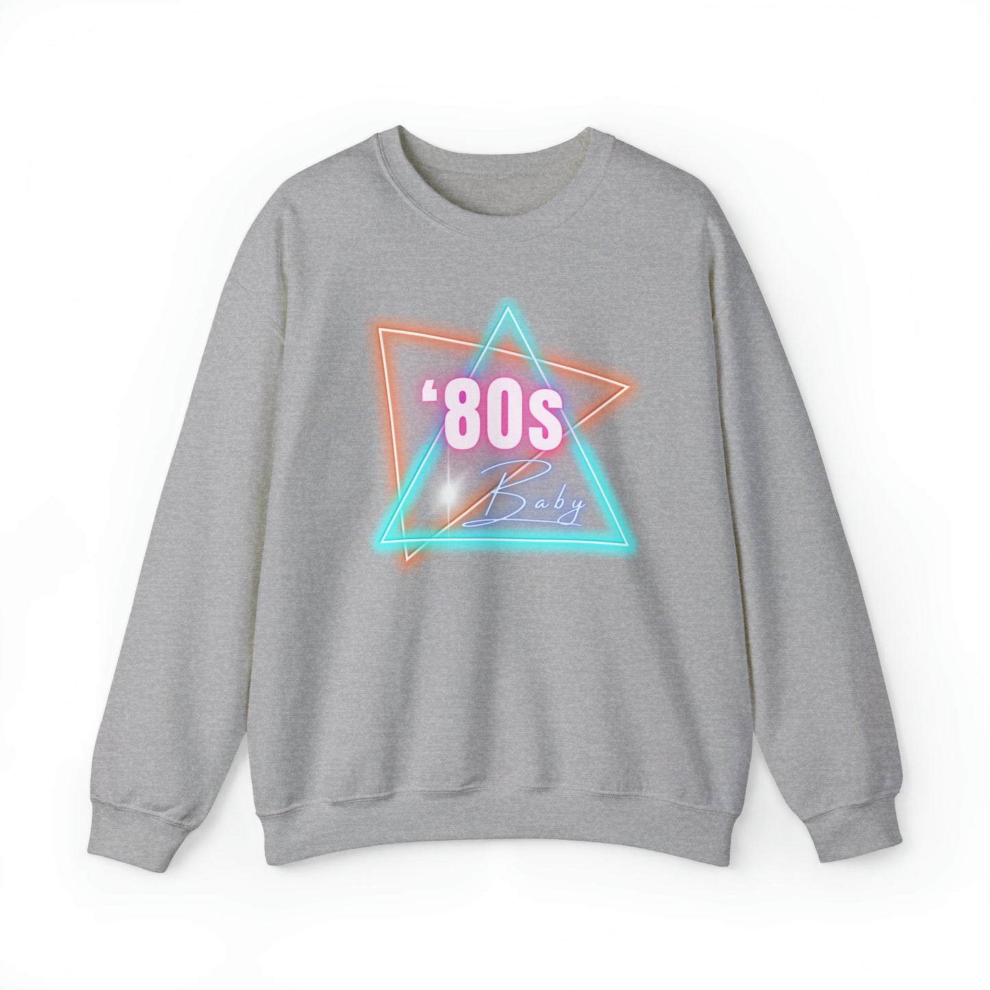 80's Baby Retro Unisex Heavy Blend™ Crewneck Sweatshirt