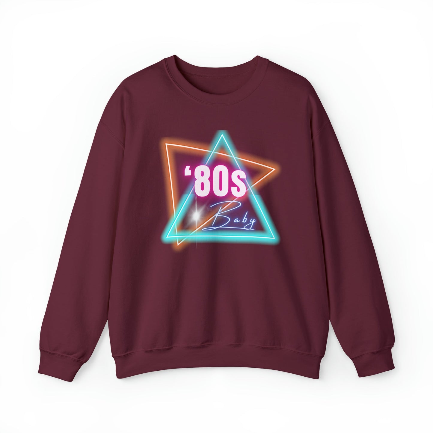 80's Baby Retro Unisex Heavy Blend™ Crewneck Sweatshirt