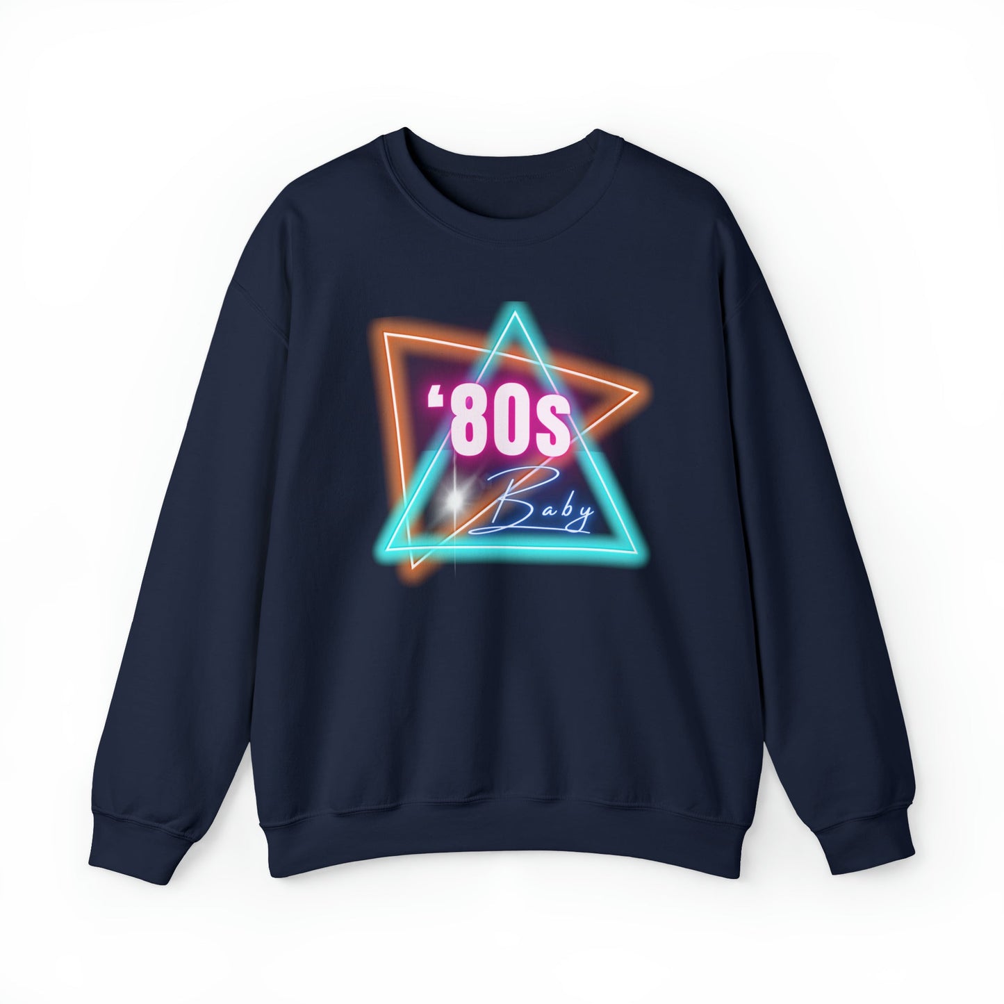 80's Baby Retro Unisex Heavy Blend™ Crewneck Sweatshirt