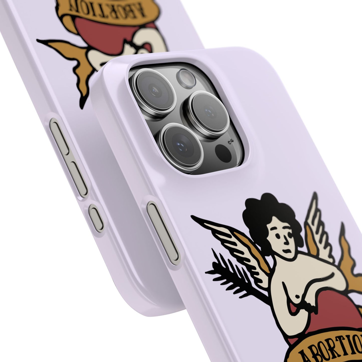 Abortion Vintage Tattoo Art Slim Phone Case - Many iPhone Models Available