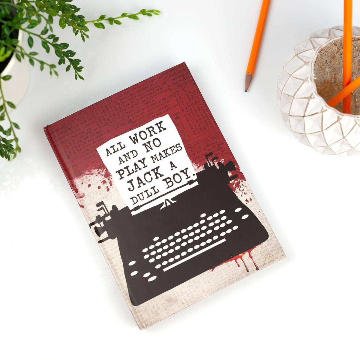 The Shining Jack's Hardcover Journal | A5 Ruled Notebook-Toynk Toys-The Bullish Store
