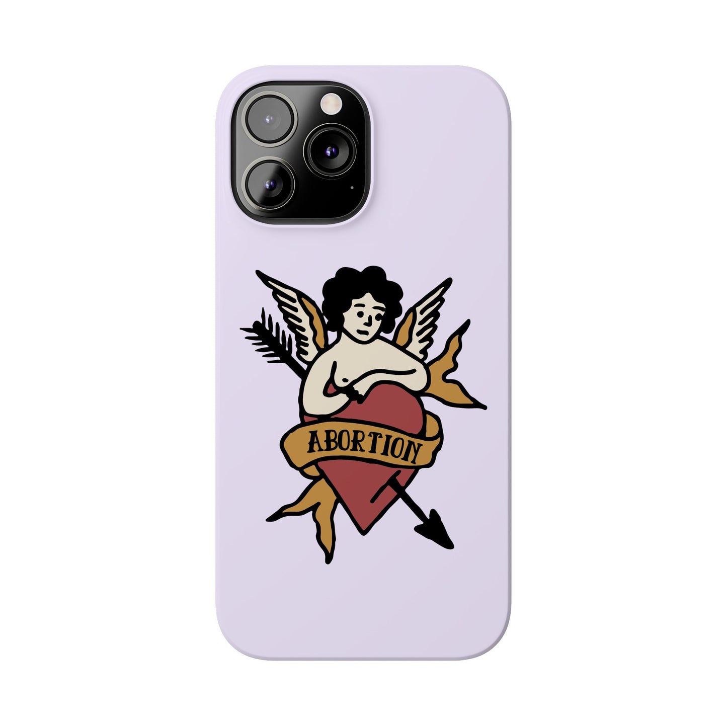 Abortion Vintage Tattoo Art Slim Phone Case - Many iPhone Models Available