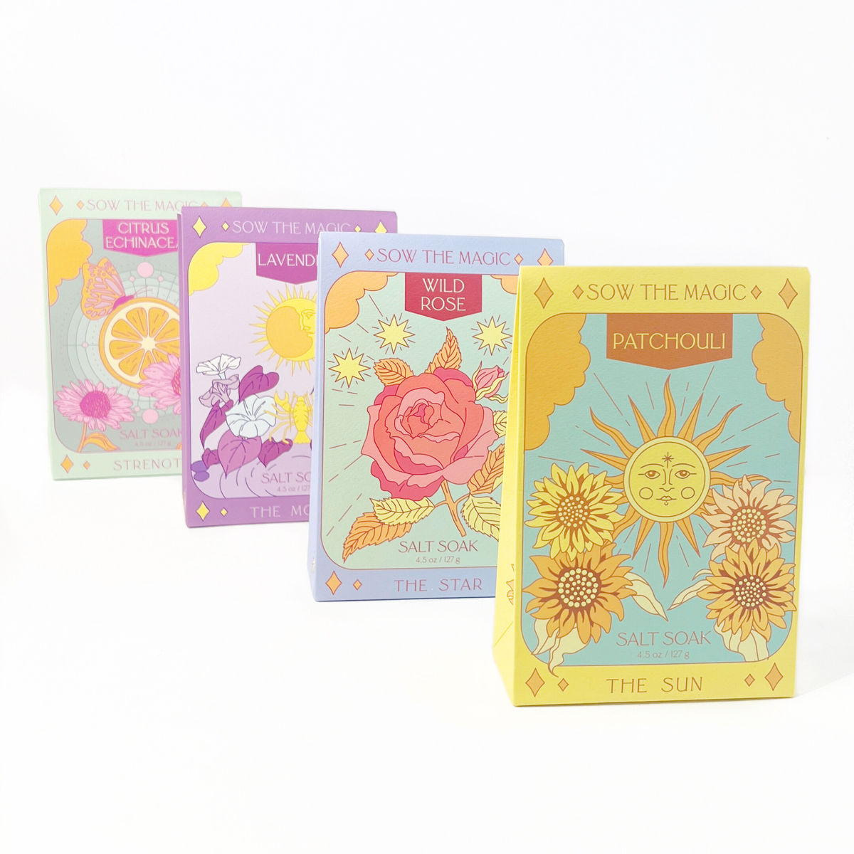 The Star Wild Rose Salt Soak-Sow the Magic-The Bullish Store