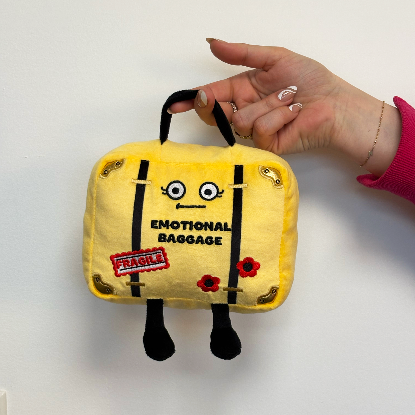 Emotional Baggage Suitcase Plush