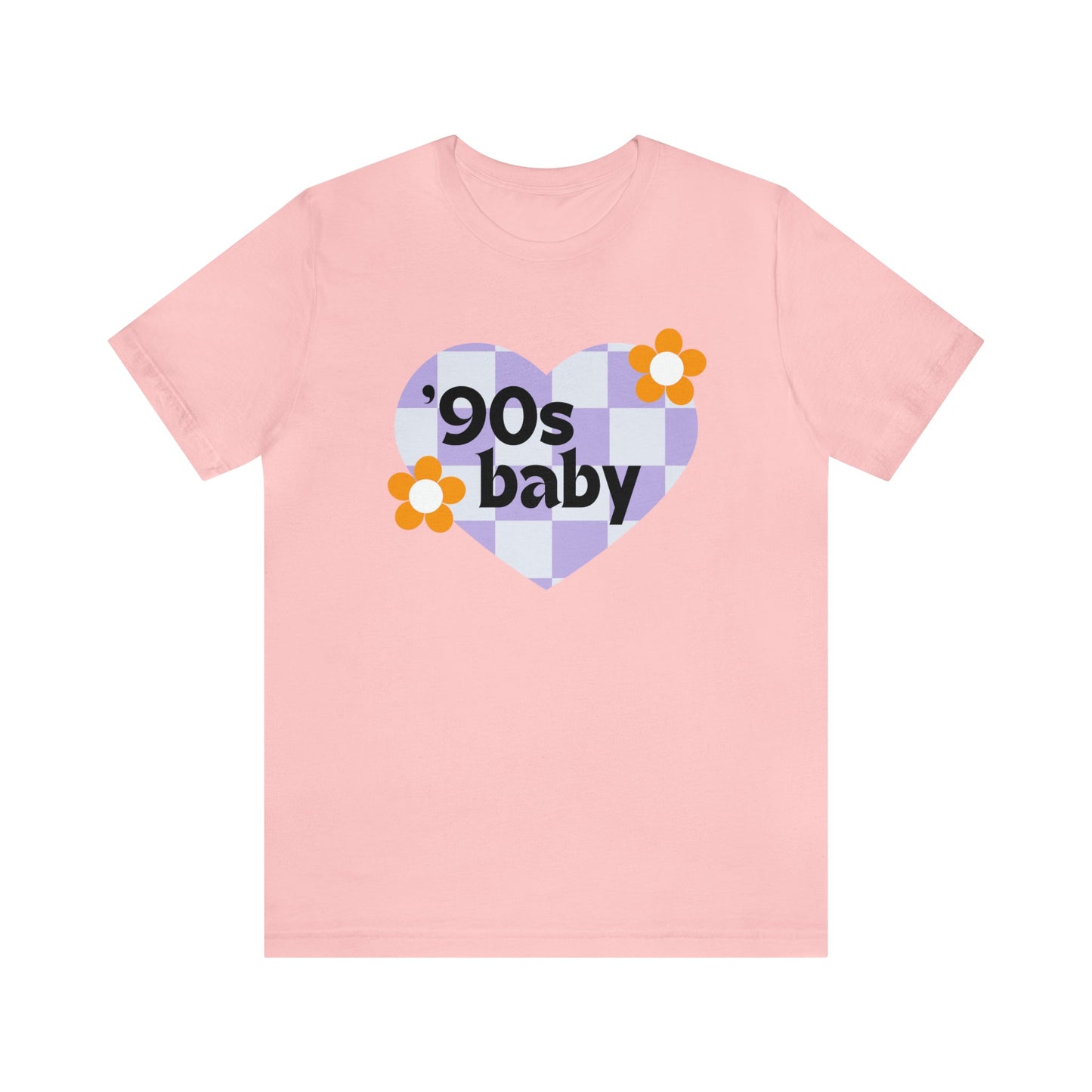 90's Baby Jersey Short Sleeve Tee [Multiple Color Options]