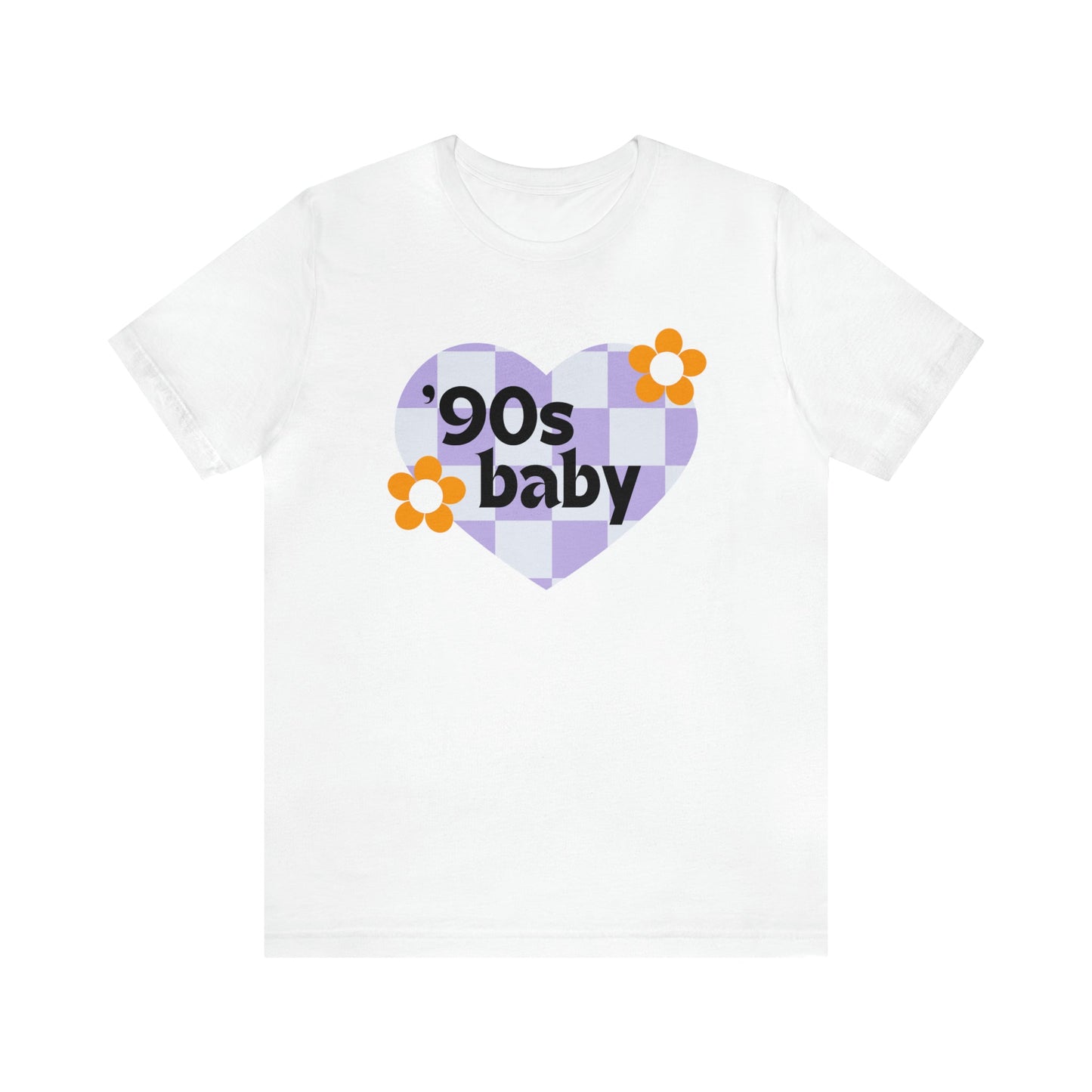 90's Baby Jersey Short Sleeve Tee [Multiple Color Options]