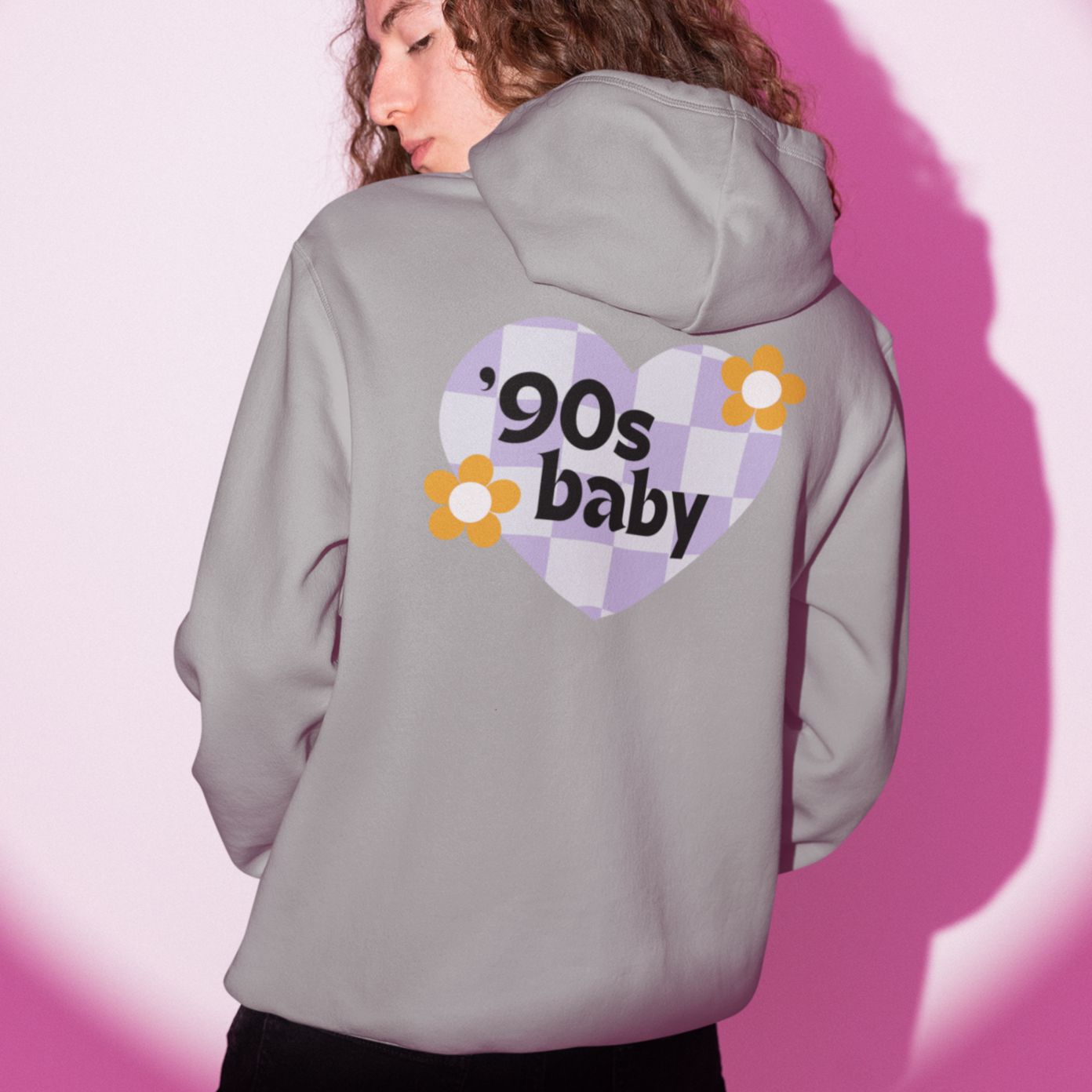 90's Baby Unisex Heavy Blend™ Hooded Sweatshirt Sizes S-5XL