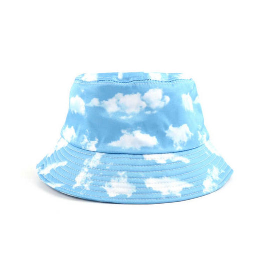 90s Style Blue Skies Bucket Hat