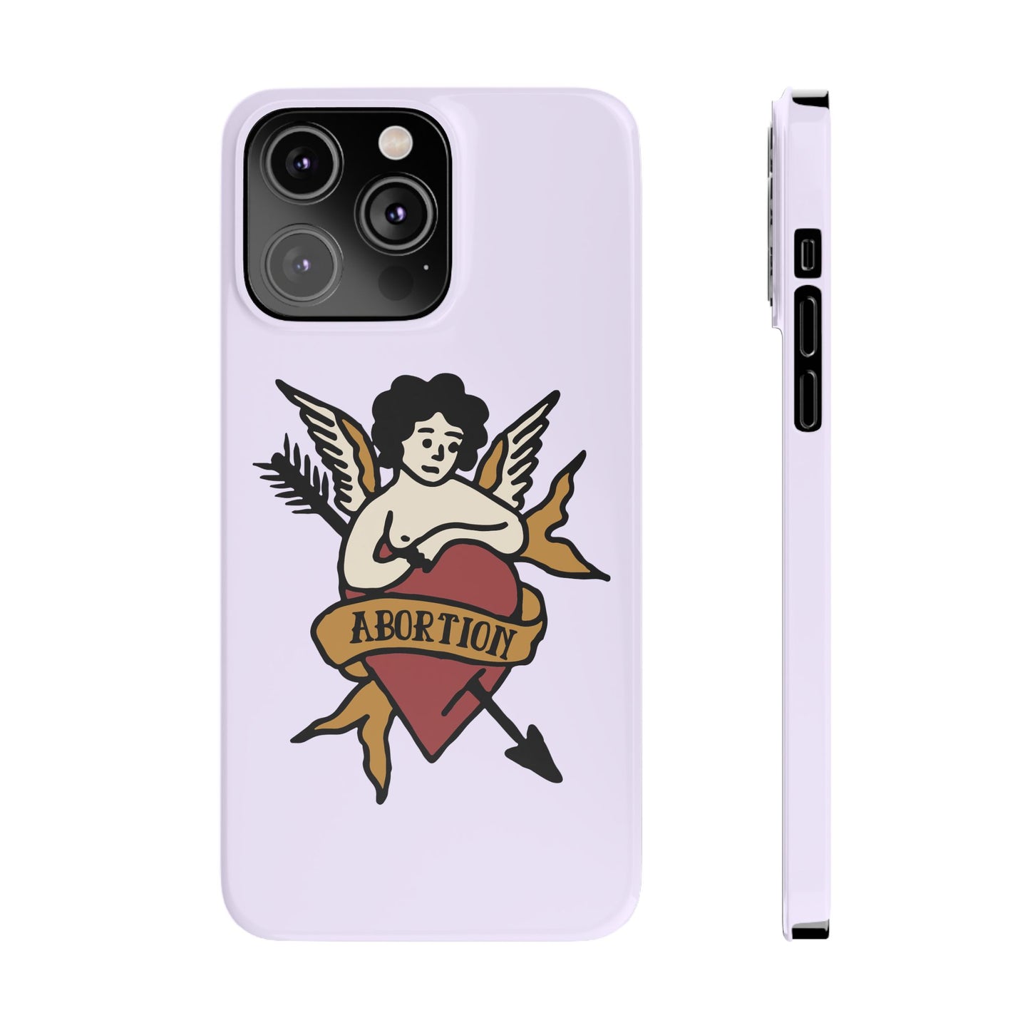 Abortion Vintage Tattoo Art Slim Phone Case - Many iPhone Models Available