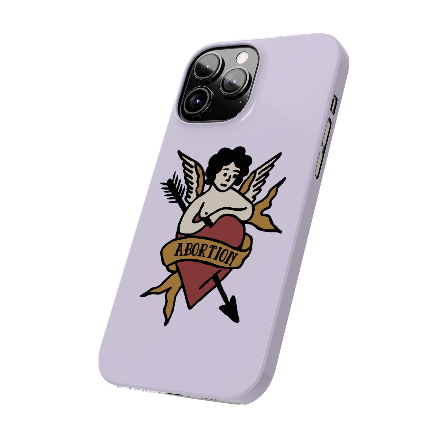 Abortion Vintage Tattoo Art Slim Phone Case - Many iPhone Models Available