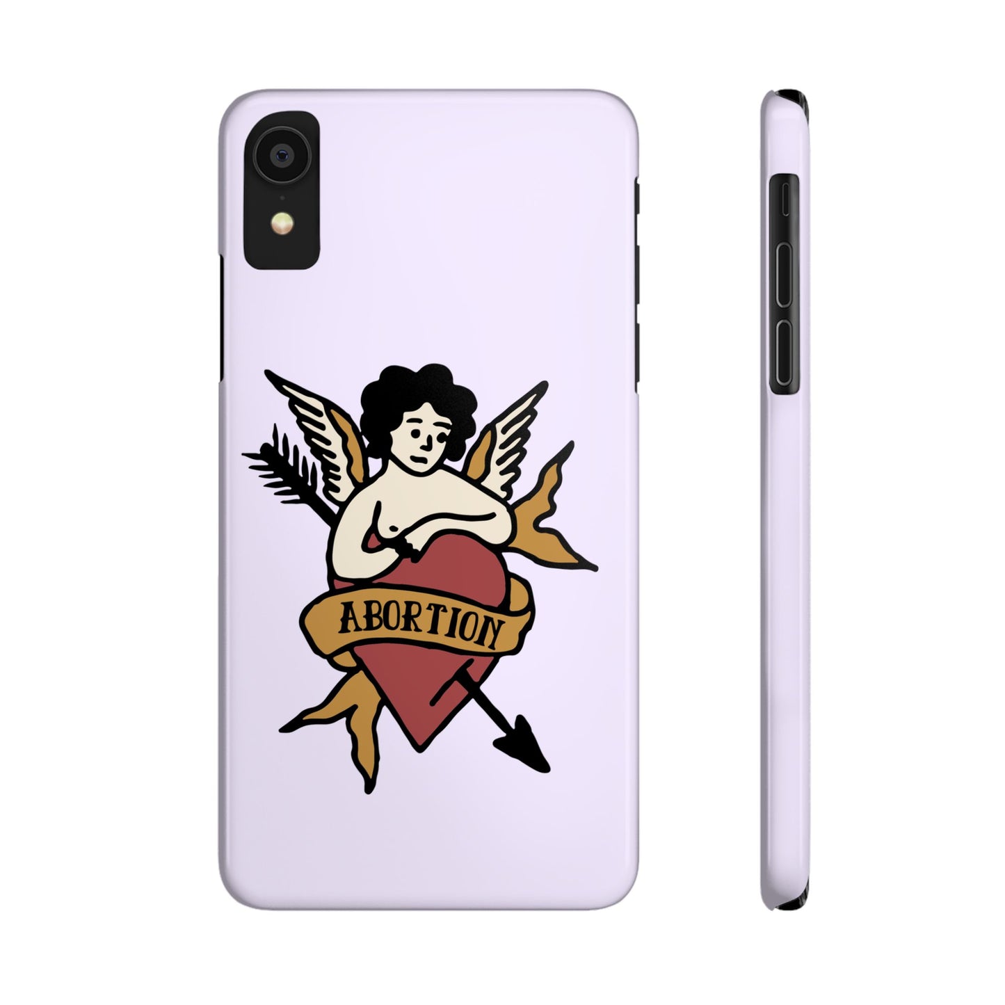 Abortion Vintage Tattoo Art Slim Phone Case - Many iPhone Models Available