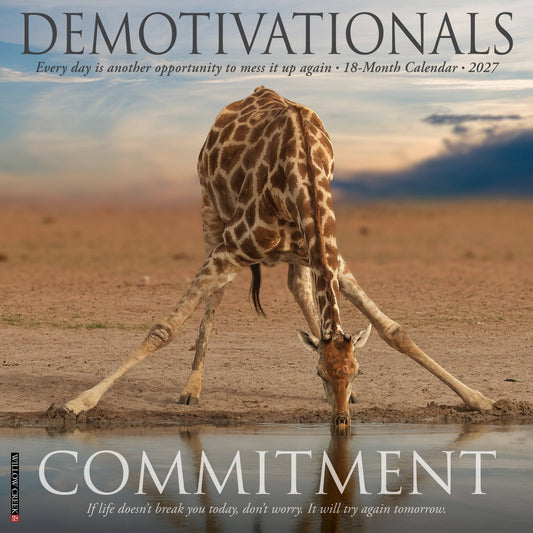 Demotivationals 2027 Wall Calendar | 12" x 12"
