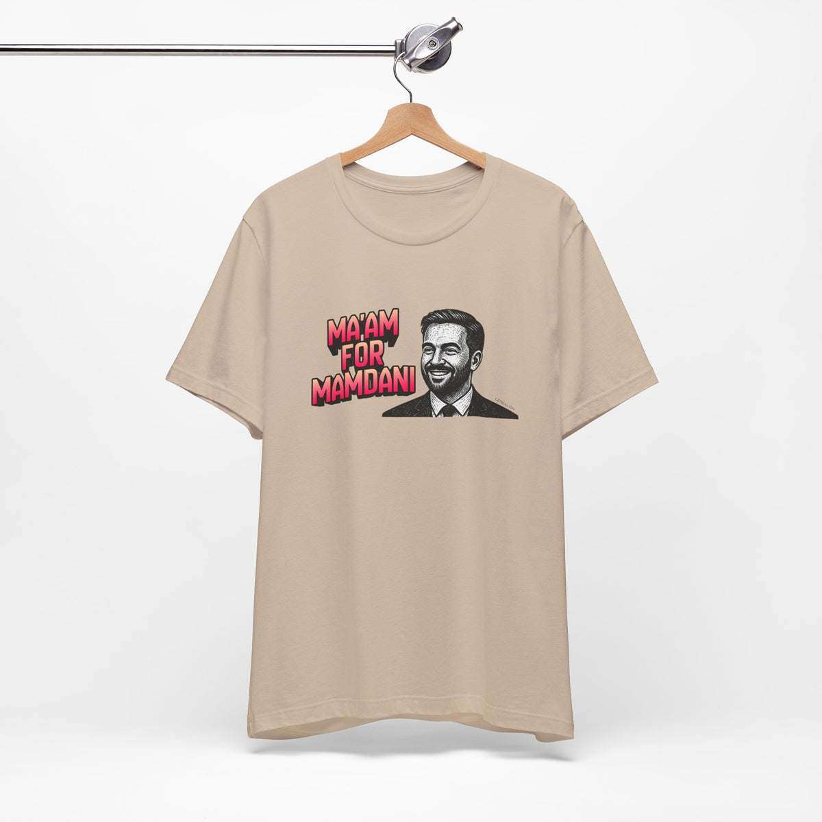Ma'am for Mamdani NYC Mayor Jersey Short Sleeve Tee [Sizes XS-4XL]