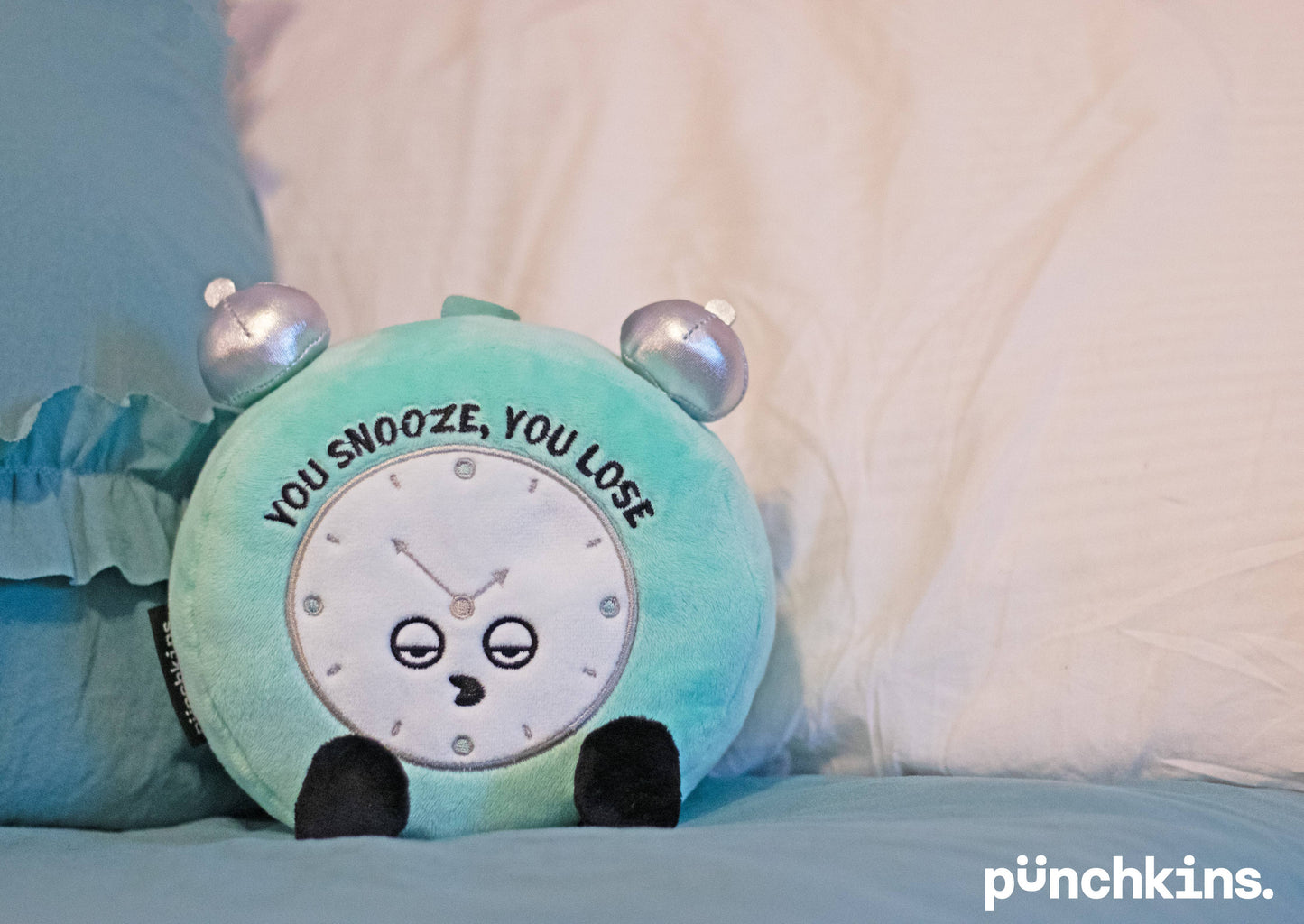 You Snooze You Lose Alarm Clock Plush