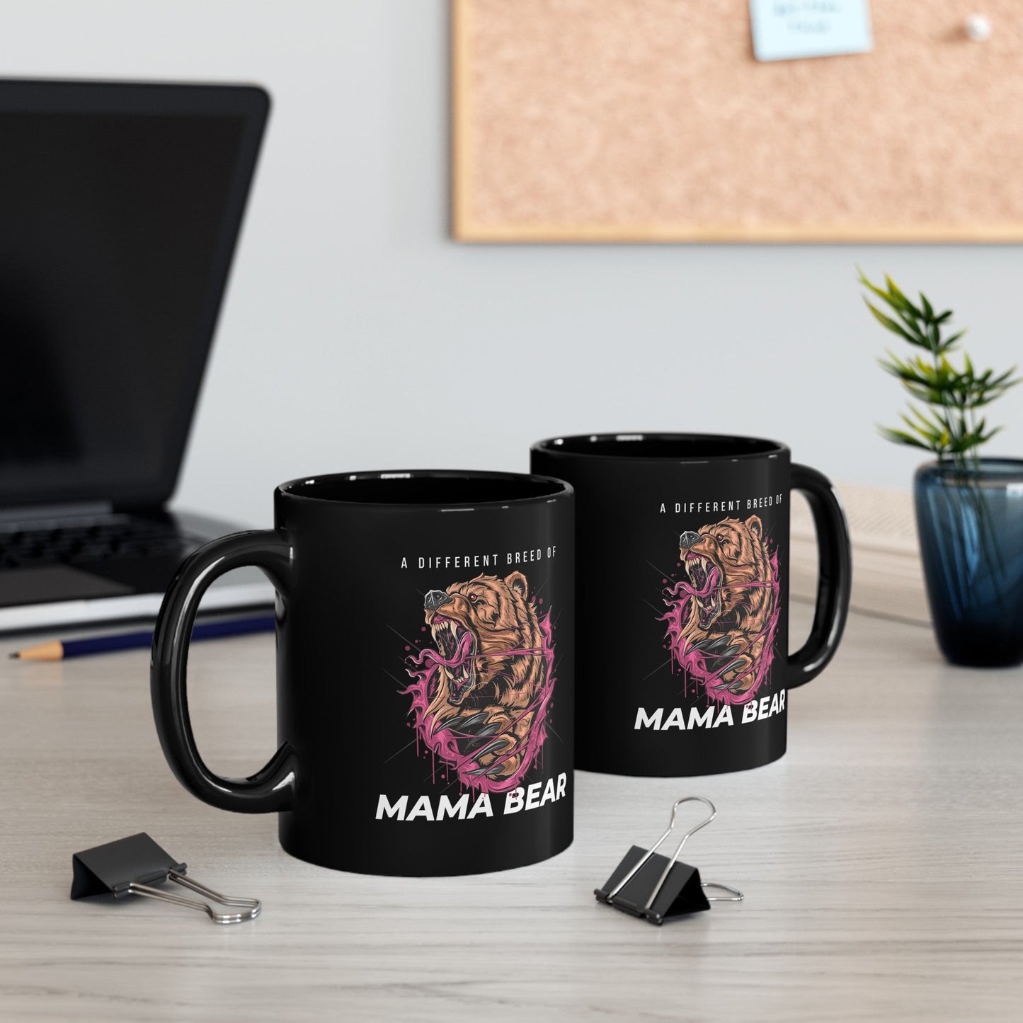 A Different Breed of Mama Bear 11oz Black Mug | Mothers Day Coffee Lovers