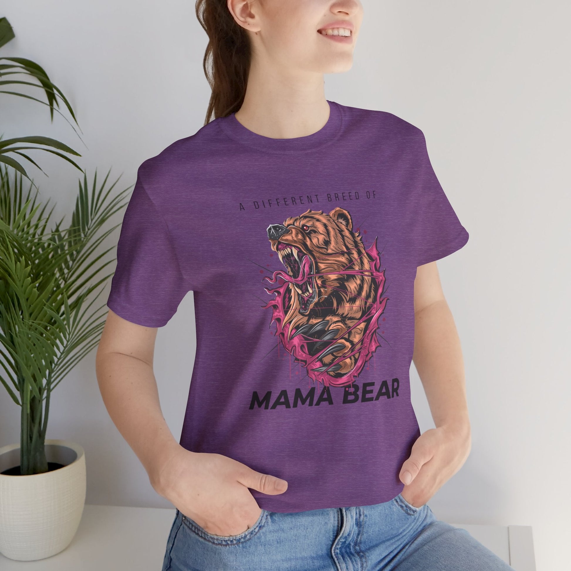 A Different Breed of Mama Bear Unisex Jersey Short Sleeve Tee | Mothers Day