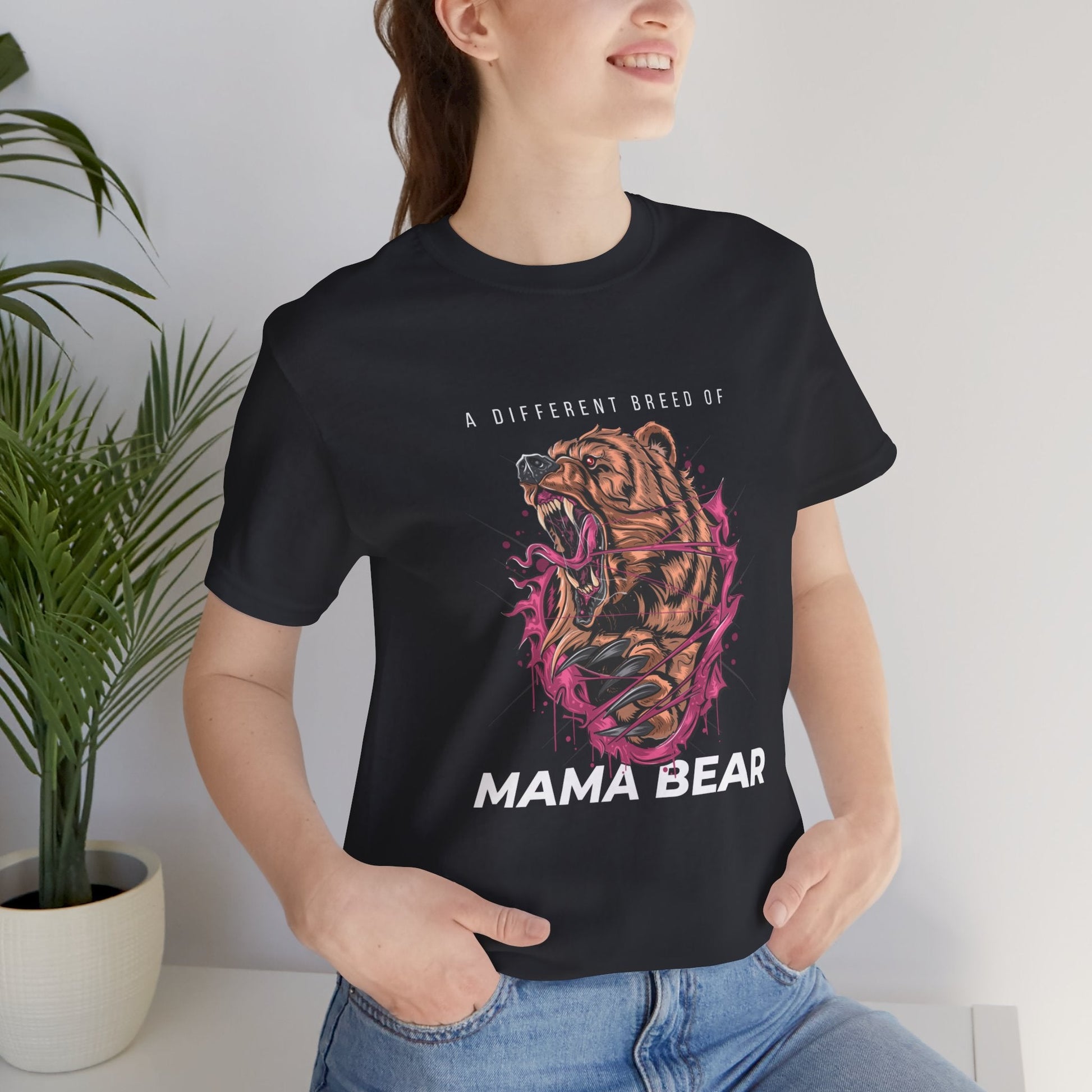 A Different Breed of Mama Bear Unisex Jersey Short Sleeve Tee | Mothers Day