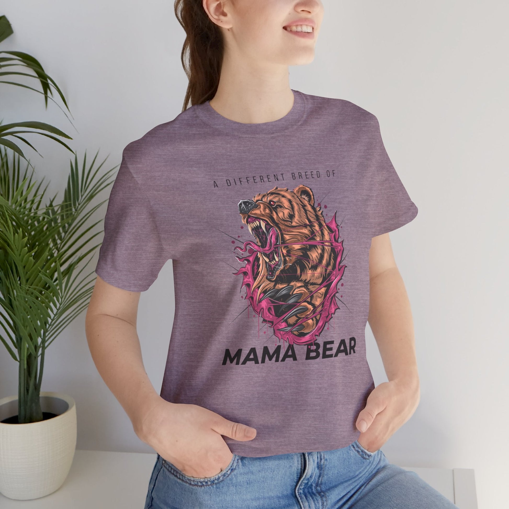 A Different Breed of Mama Bear Unisex Jersey Short Sleeve Tee | Mothers Day