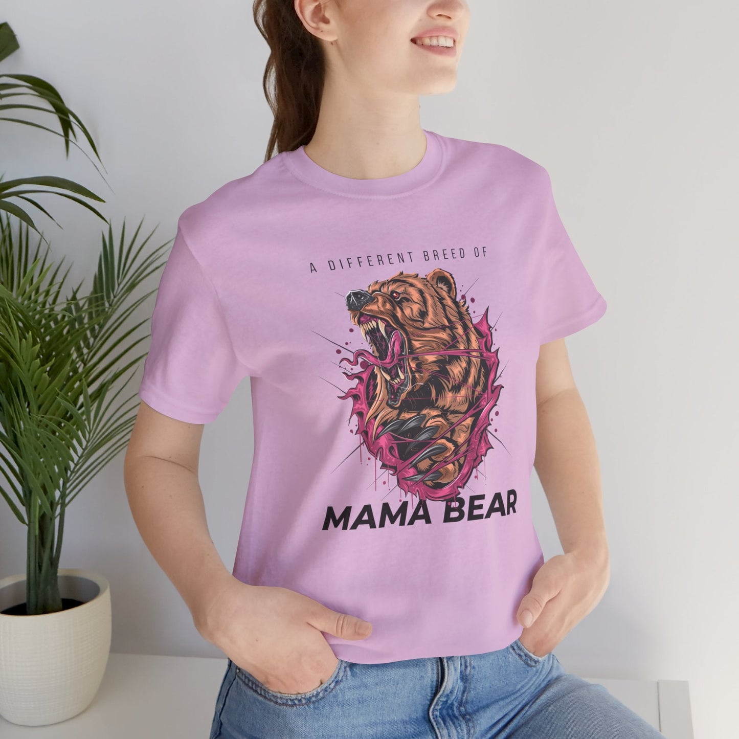 A Different Breed of Mama Bear Unisex Jersey Short Sleeve Tee | Mothers Day