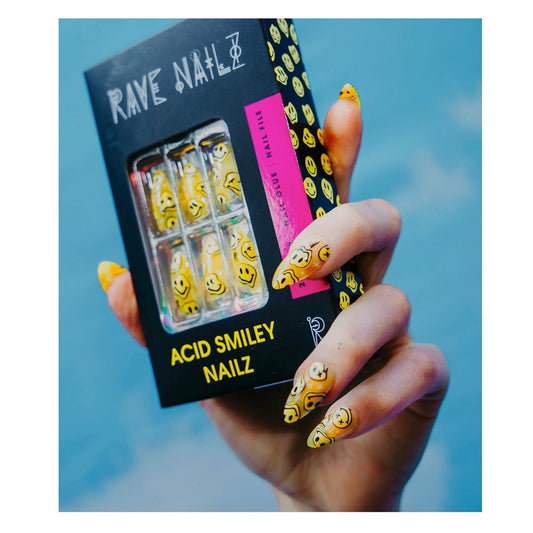 Acid Smile Nailz | Press On Nail Kit Includes 24 Nails