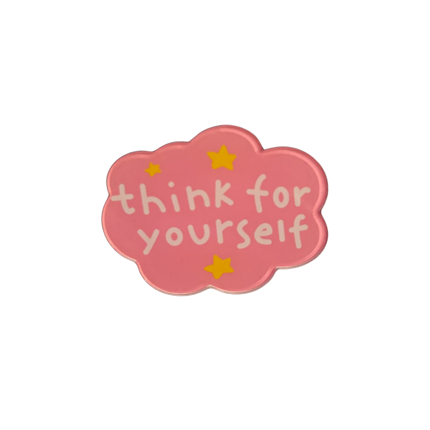 Acrylic Pins | Cute Lightweight Lapel & Bag Pins | 20+ Styles-Paper & Quartz-The Bullish Store