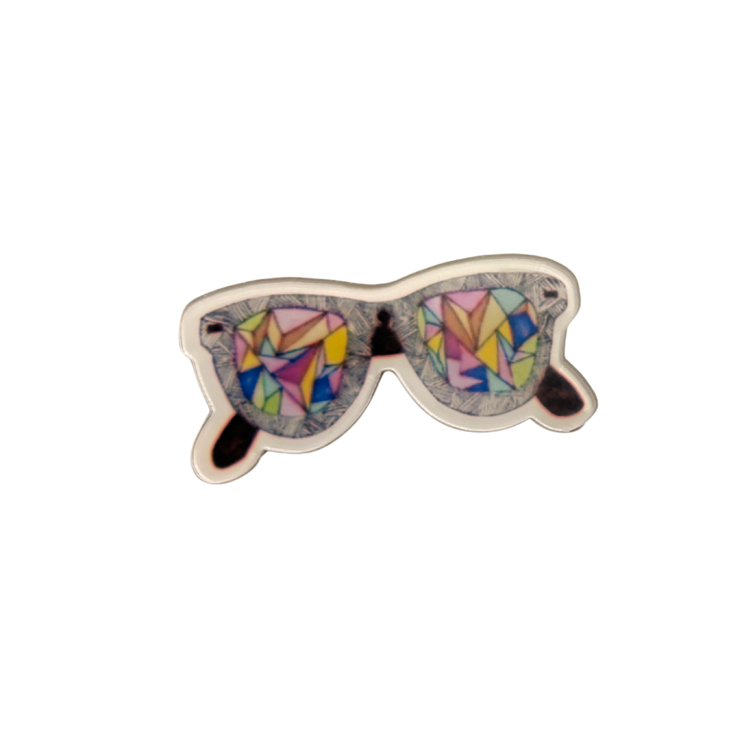 Acrylic Pins | Cute Lightweight Lapel & Bag Pins | 20+ Styles-Paper & Quartz-The Bullish Store