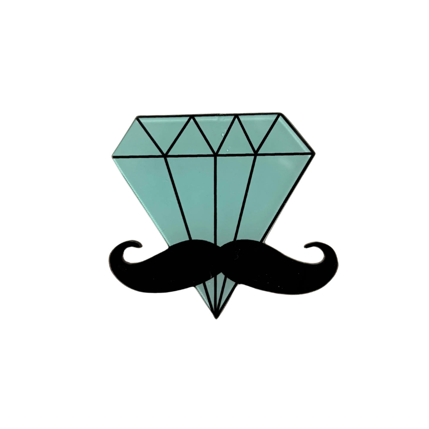 Acrylic Pins | Cute Lightweight Lapel & Bag Pins | 20+ Styles-Paper & Quartz-The Bullish Store