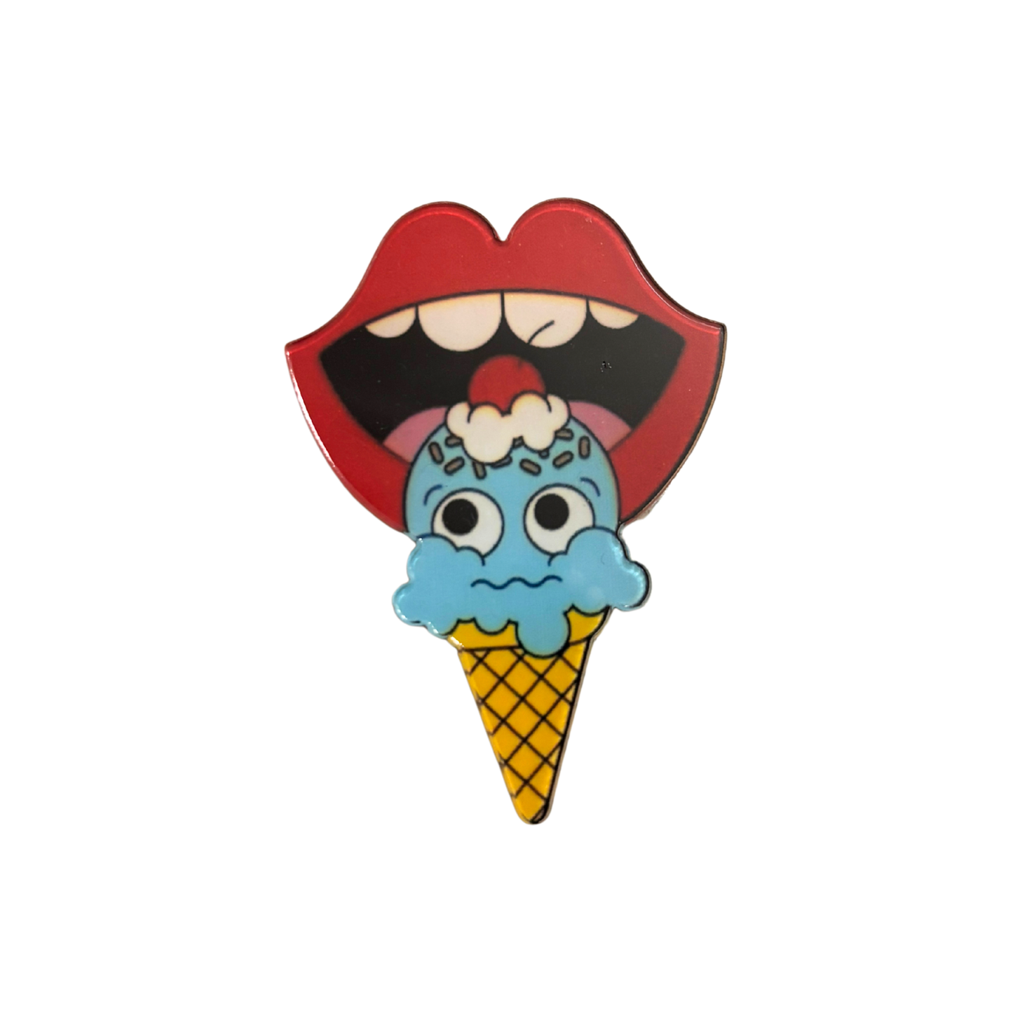 Acrylic Pins | Cute Lightweight Lapel & Bag Pins | 20+ Styles-Paper & Quartz-The Bullish Store
