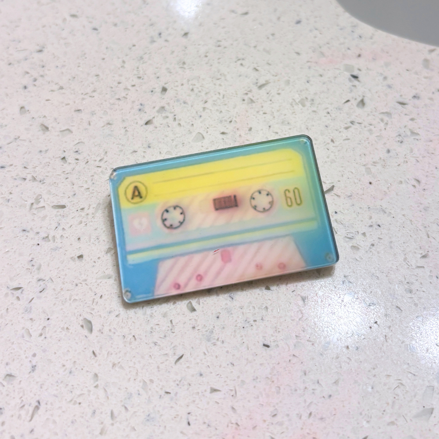 Acrylic Pins | Cute Lightweight Lapel & Bag Pins | 20+ Styles-Paper & Quartz-The Bullish Store
