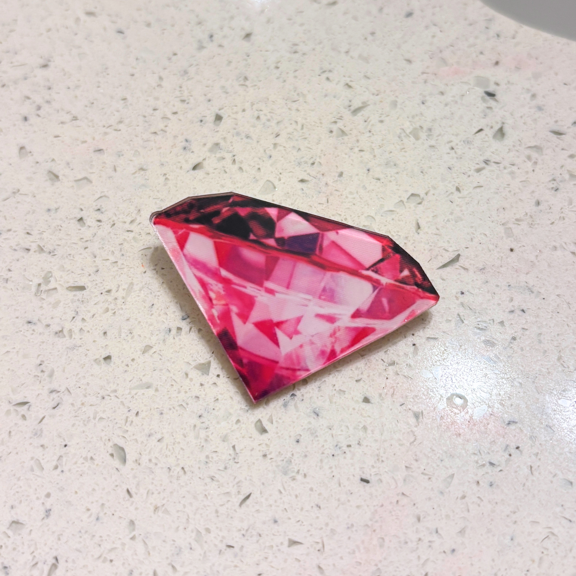 Acrylic Pins | Cute Lightweight Lapel & Bag Pins | 20+ Styles-Paper & Quartz-The Bullish Store