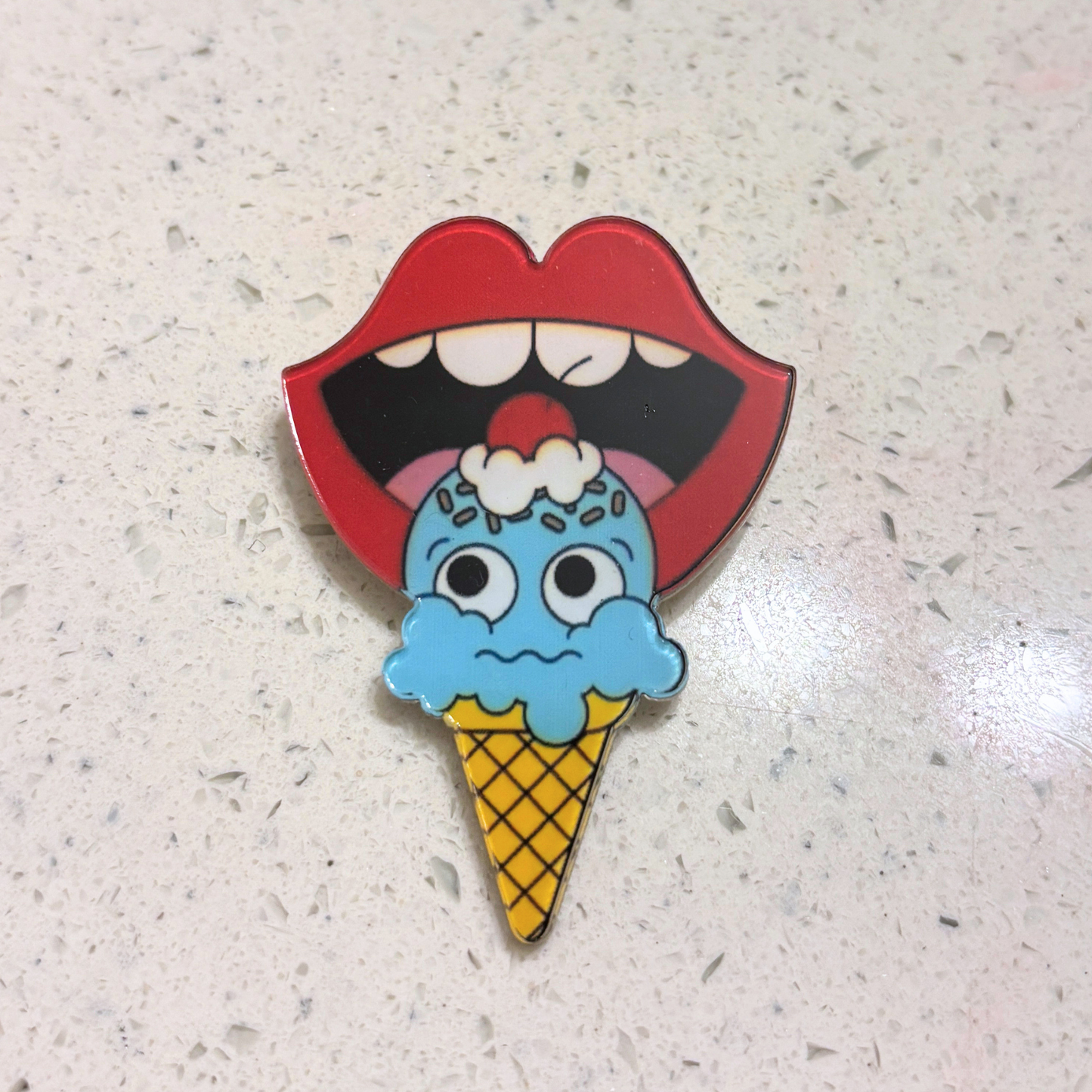 Acrylic Pins | Cute Lightweight Lapel & Bag Pins | 20+ Styles-Paper & Quartz-The Bullish Store
