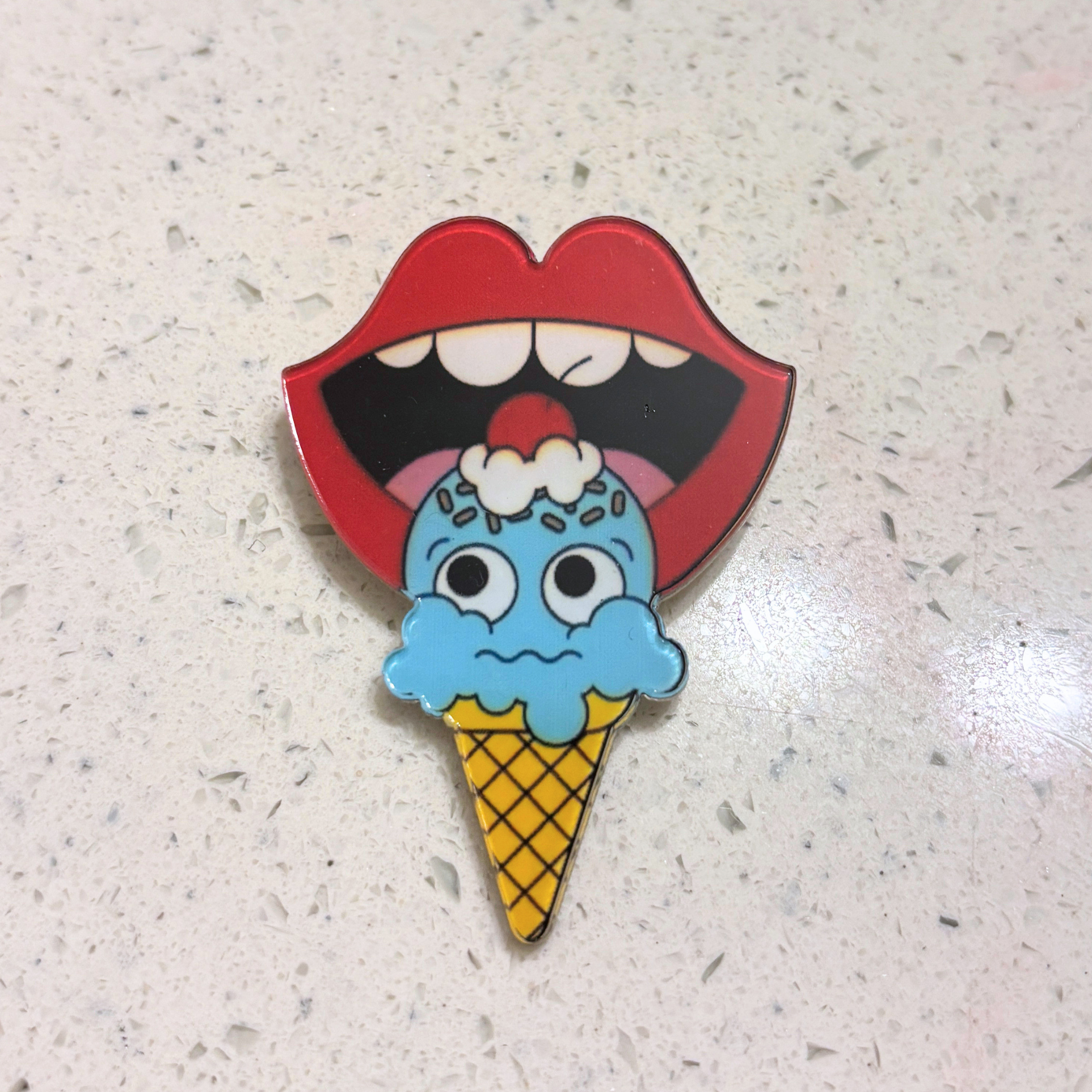 Acrylic Pins | Cute Lightweight Lapel & Bag Pins | 20+ Styles-Paper & Quartz-The Bullish Store