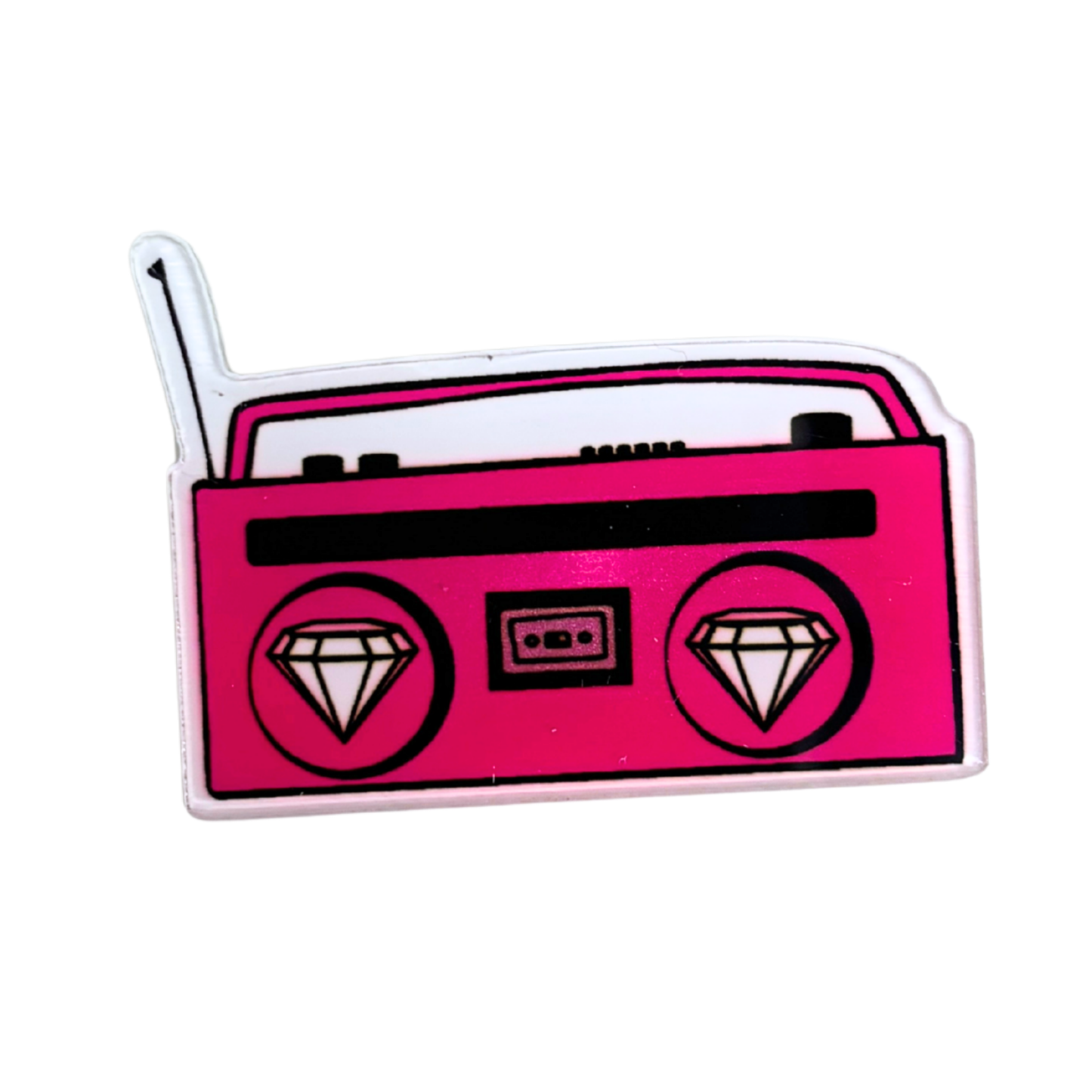 Acrylic Pins | Cute Lightweight Lapel & Bag Pins | 20+ Styles-Paper & Quartz-The Bullish Store