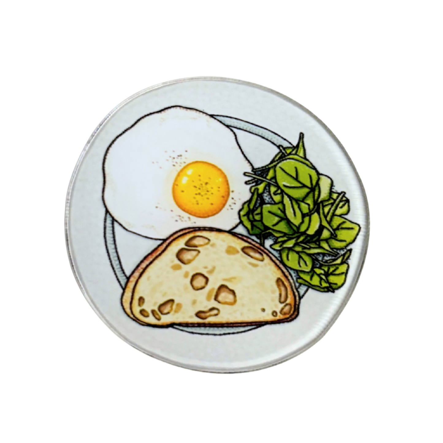 Acrylic Pins | Cute Lightweight Lapel & Bag Pins | 20+ Styles-Paper & Quartz-The Bullish Store