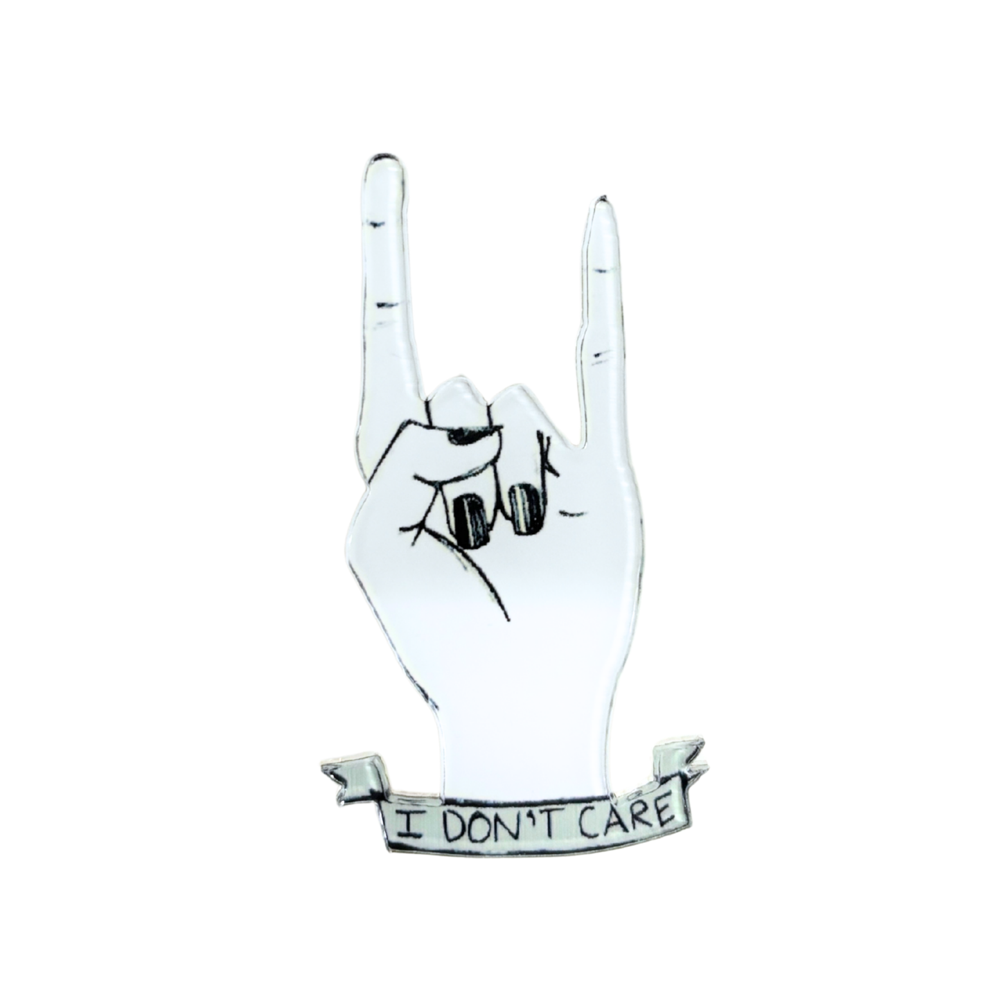 Acrylic Pins | Cute Lightweight Lapel & Bag Pins | 20+ Styles-Paper & Quartz-The Bullish Store