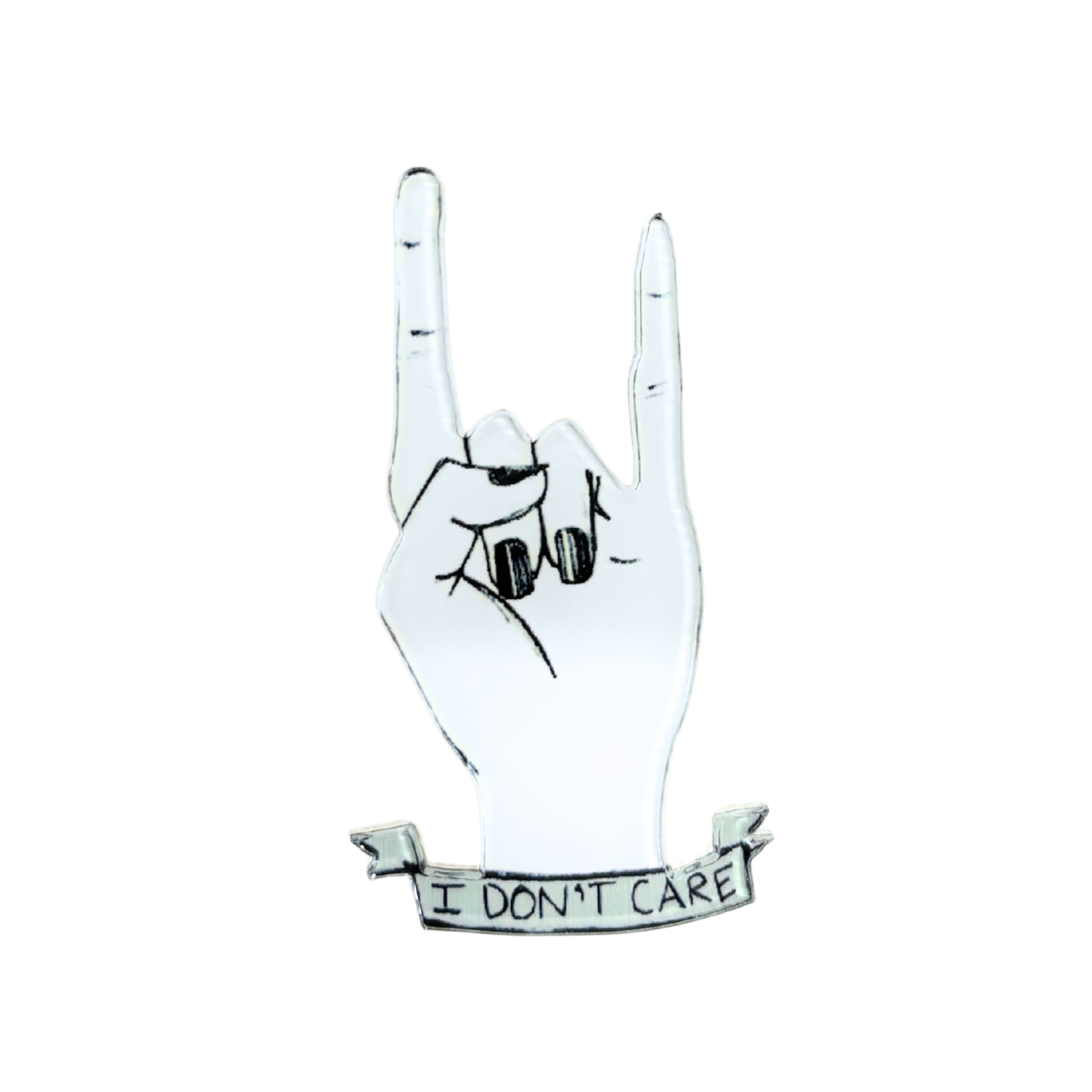 Acrylic Pins | Cute Lightweight Lapel & Bag Pins | 20+ Styles-Paper & Quartz-The Bullish Store